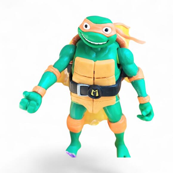 Teenage Mutant Ninja Turtles Mutant Mayhem Michelangelo Shouts Figure Action New - Picture 4 of 9